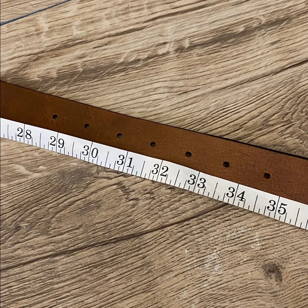 Madewell Perfect Leather Belt in Pecan - Picture 7 of 10